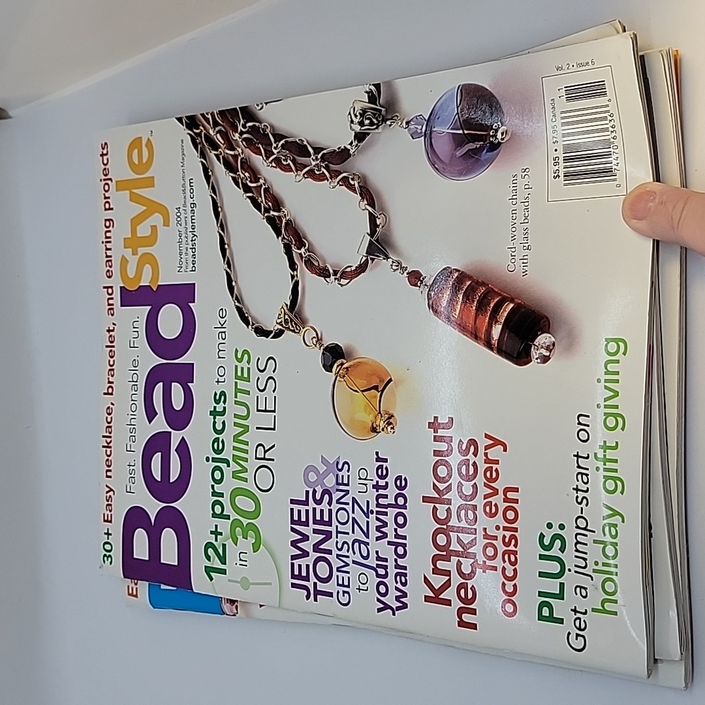 Bead Style magazines Qty 3 quick and easy Jewelry projects Summer to Fall 7911 - Picture 8 of 11